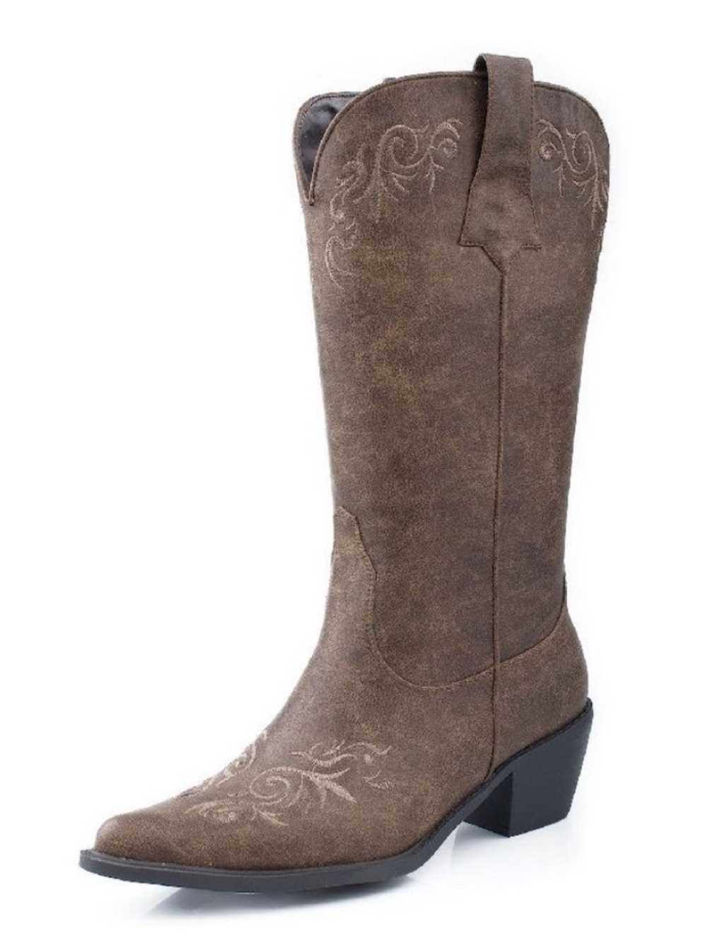 Roper Brooklyn Women’s Cowboy Boots Beige Brown Size 9.5 NWT